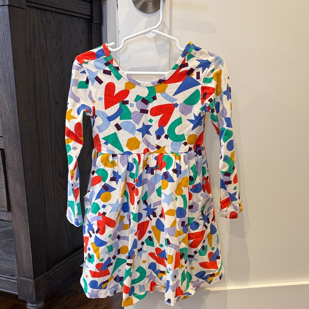 Hanna Andersson Colorful Patterned Kids Dress